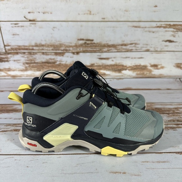 SALOMON X Ultra 4 hiking Trooper/Nightsky Contragrip Woman's shoes Size 8 - Picture 7 of 10